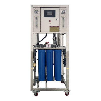 Small Factory Drinking Water Treatment Equipment Well Water Reverse Osmosis Machinery RO Filter Mineral Water Making Machine
