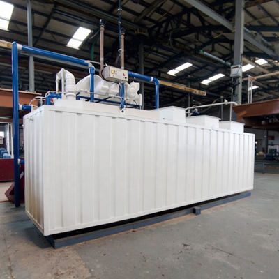 Integrated Sewage Treatment Plant Modular Effluent Water Treatment Mbr MBBR Wastewater Treatment Plant