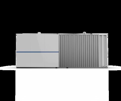 Integrated MBR Wastewater Treatment Equipment with PLC and Pump 150 Tons Daily Capacity 1 Year Warranty