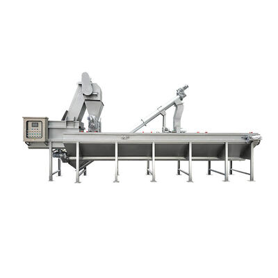 Máquina Integrada de Tratamento de Esgoto com Separação de Areia e Água Autolimpante Sistema de Filtração de Alta Eficiência