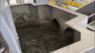 Máquina de secagem da lama da imprensa de parafuso